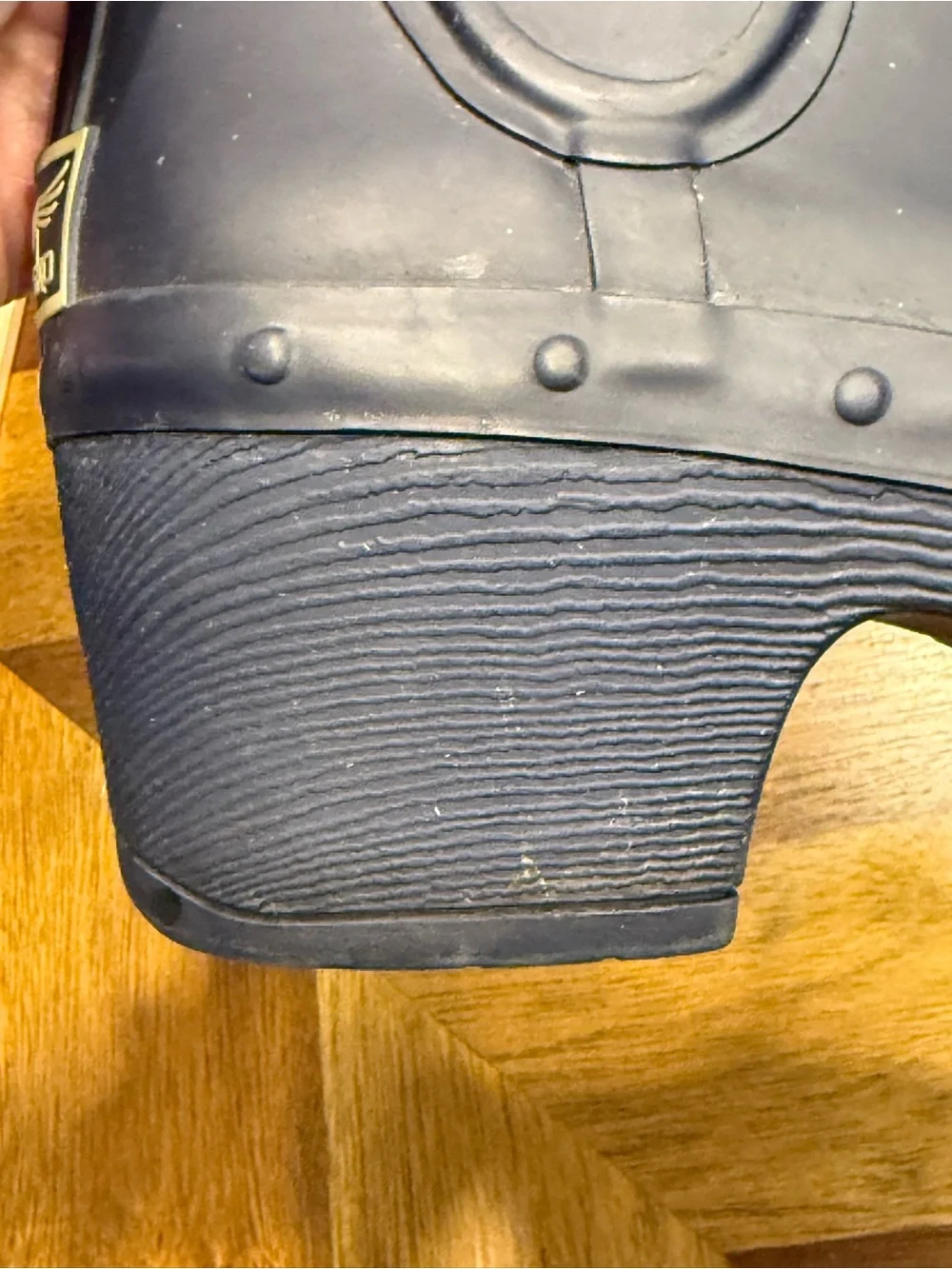 Dansko Navy Short Rain Clogs Boots size 37